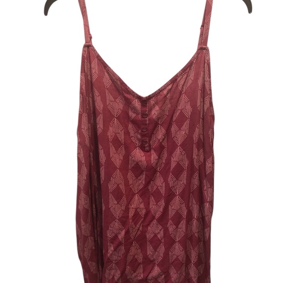 NWT Sonoma 2X Set of 2 Floral and Geometric Print Women's Tops Sleeveless - Picture 4 of 11